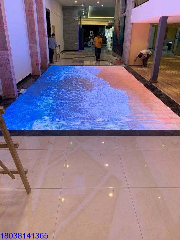 惠州丹鳳谷LED地磚屏